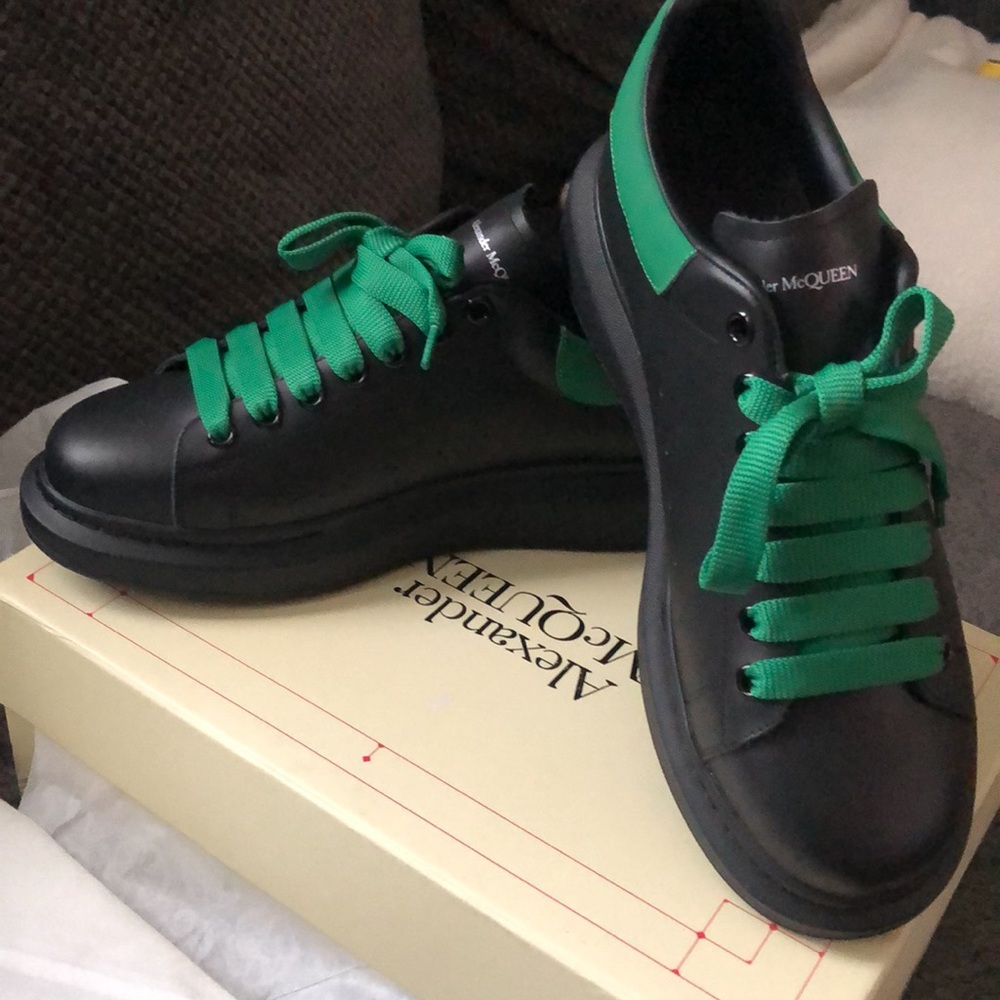 Alexander McQueen brand new, never worn only tried on. They don’t fit my foot.